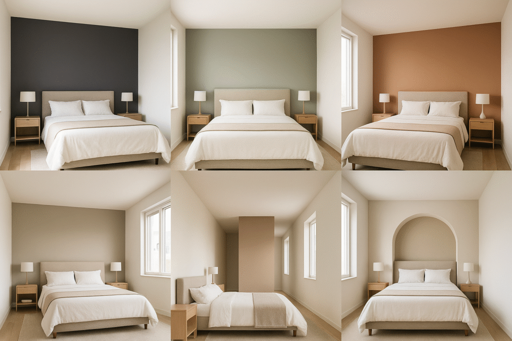 quel mur peindre en couluer dans une chambre
