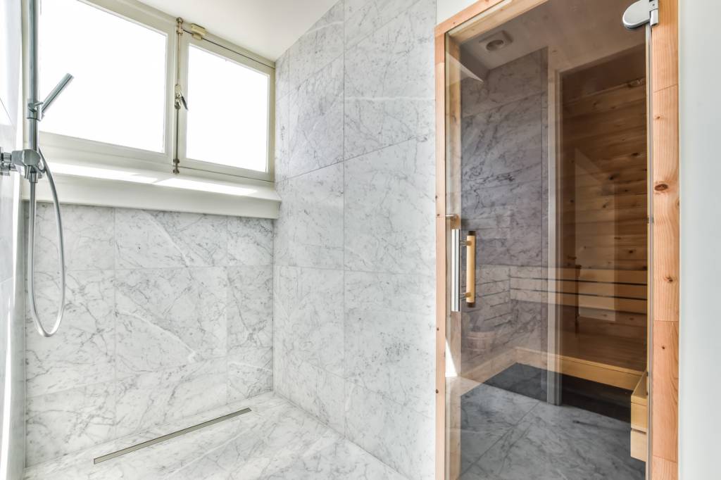 porte de sauna