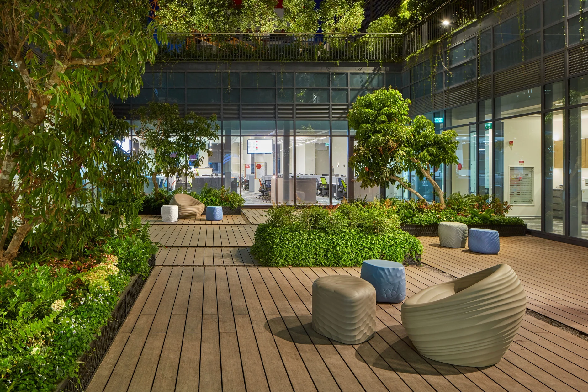 terrasse moso bambou