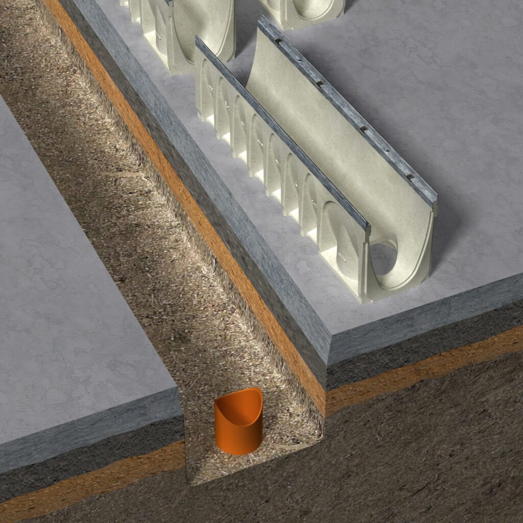 Caniveau De Terrasse En Acier Inox 304 - Évacuez L'eau De Pluie Facilement - Grille étroite Et Robuste - 100x5x5cm - Idéal Balcon, Jardin, Extérieur