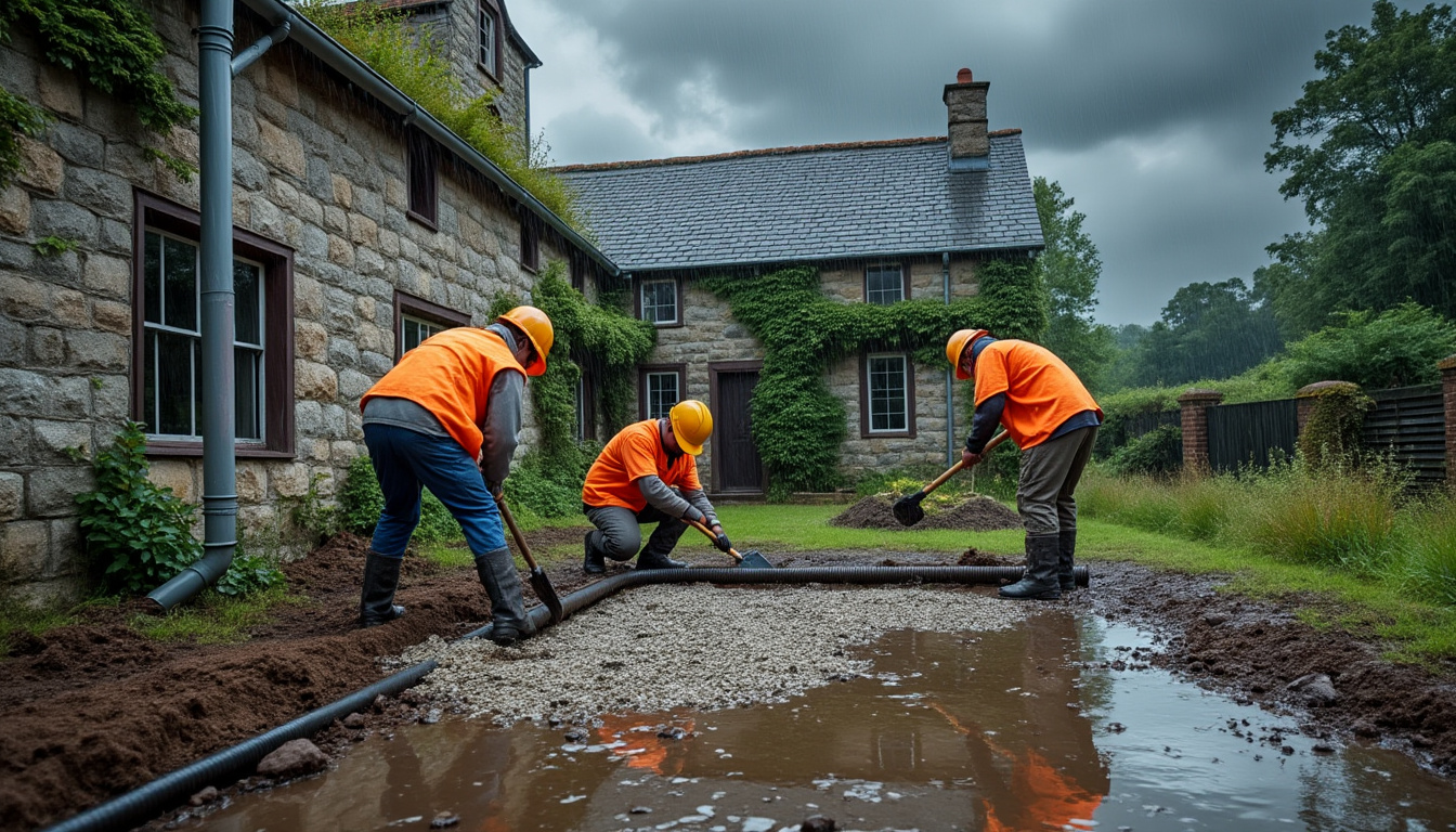 découvrez le prix du drainage d’une maison ancienne, les étapes clés des travaux et nos conseils pratiques pour préserver votre habitation de l’humidité et assurer sa longévité.