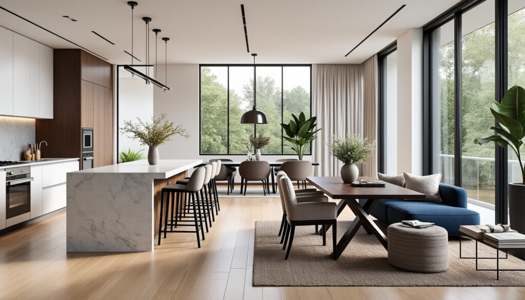 découvrez nos astuces pour aménager une cuisine, une salle à manger et un salon dans une seule pièce. optimisez l’espace, créez des zones conviviales et harmonisez votre intérieur facilement.