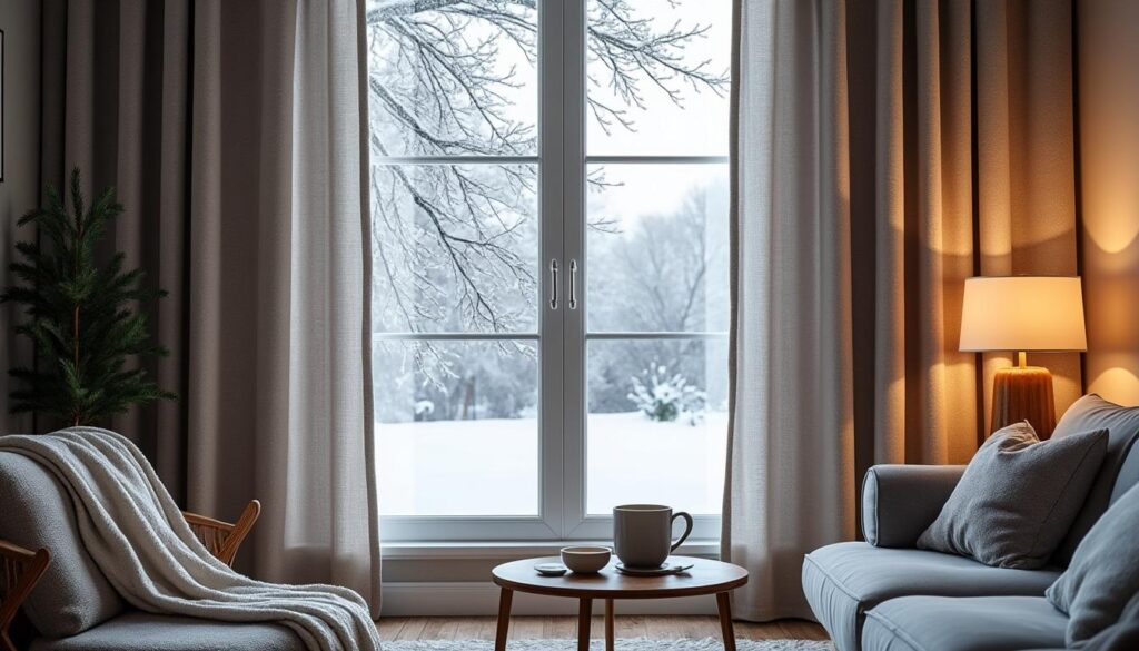découvrez l'efficacité des rideaux thermiques contre le froid. explications, avantages et conseils pour choisir les meilleurs rideaux afin d'améliorer l'isolation de votre intérieur cet hiver.