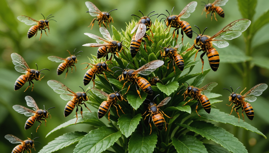 découvrez une plante surprenante qui attire et piège naturellement les frelons asiatiques, une solution écologique pour protéger votre jardin.