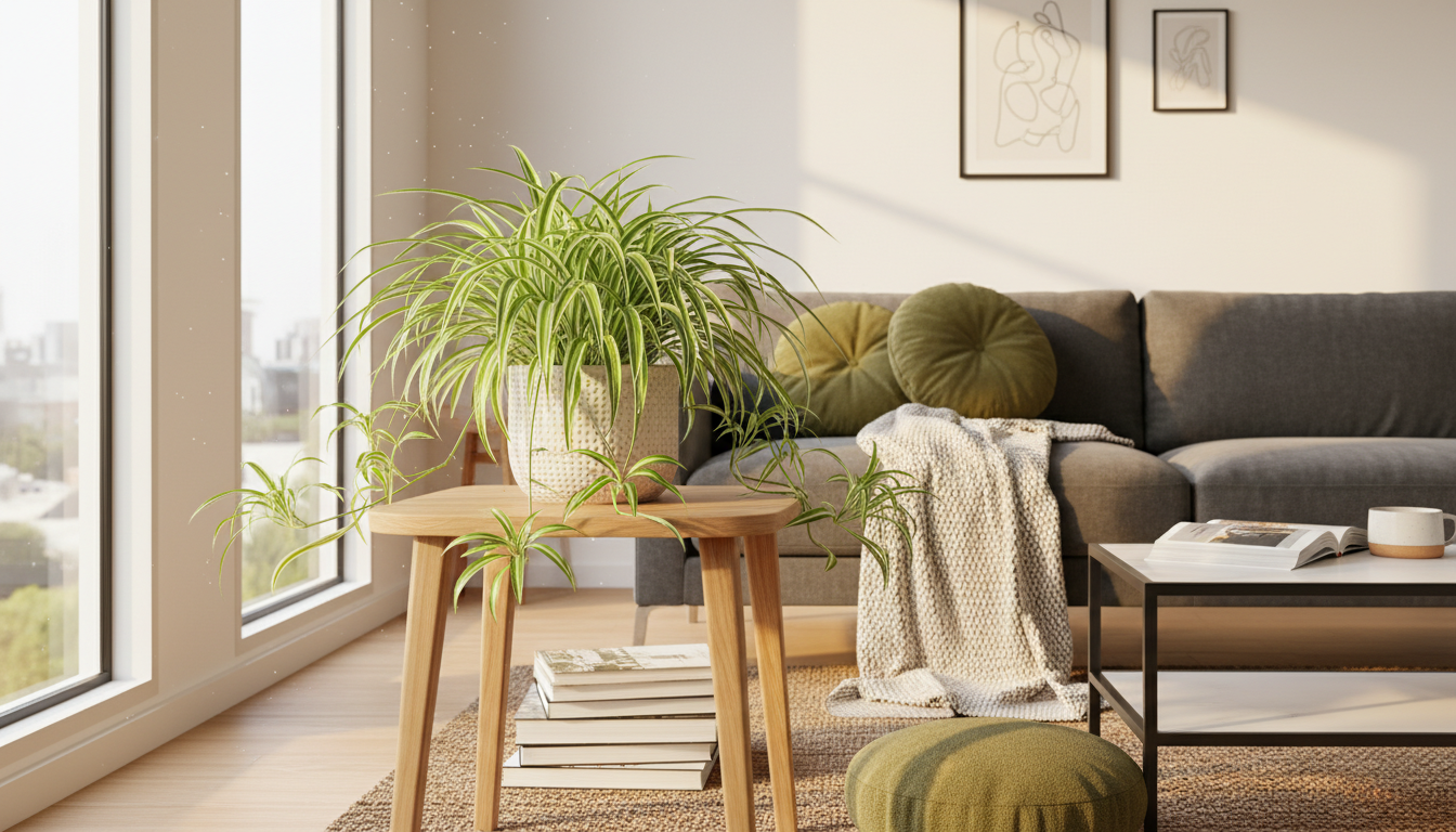 découvrez pourquoi la plante araignée est la star verte idéale pour votre maison : facile d'entretien, décorative et purificatrice d'air.