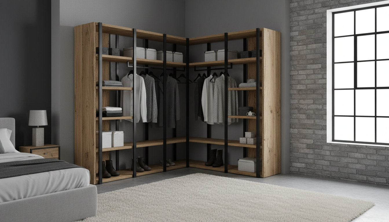 découvrez comment un dressing d'angle peut optimiser votre espace et offrir une solution pratique et esthétique pour organiser votre intérieur.