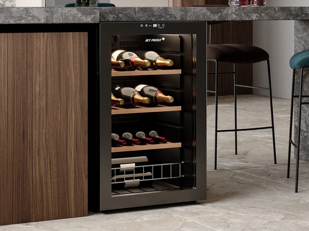 cave à vin encastrable meuble de cuisine